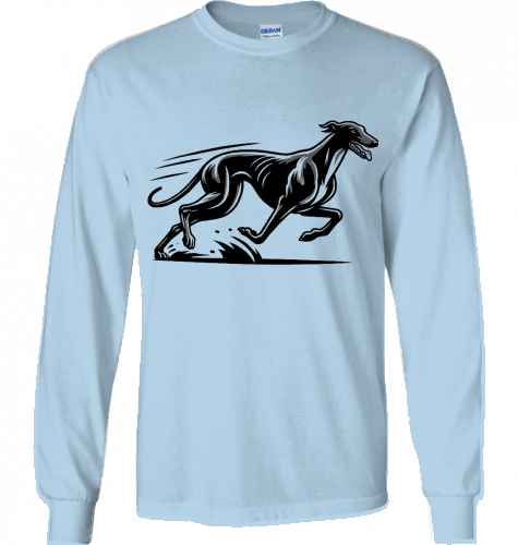 Unisex Langarm T-Shirt Greyhound