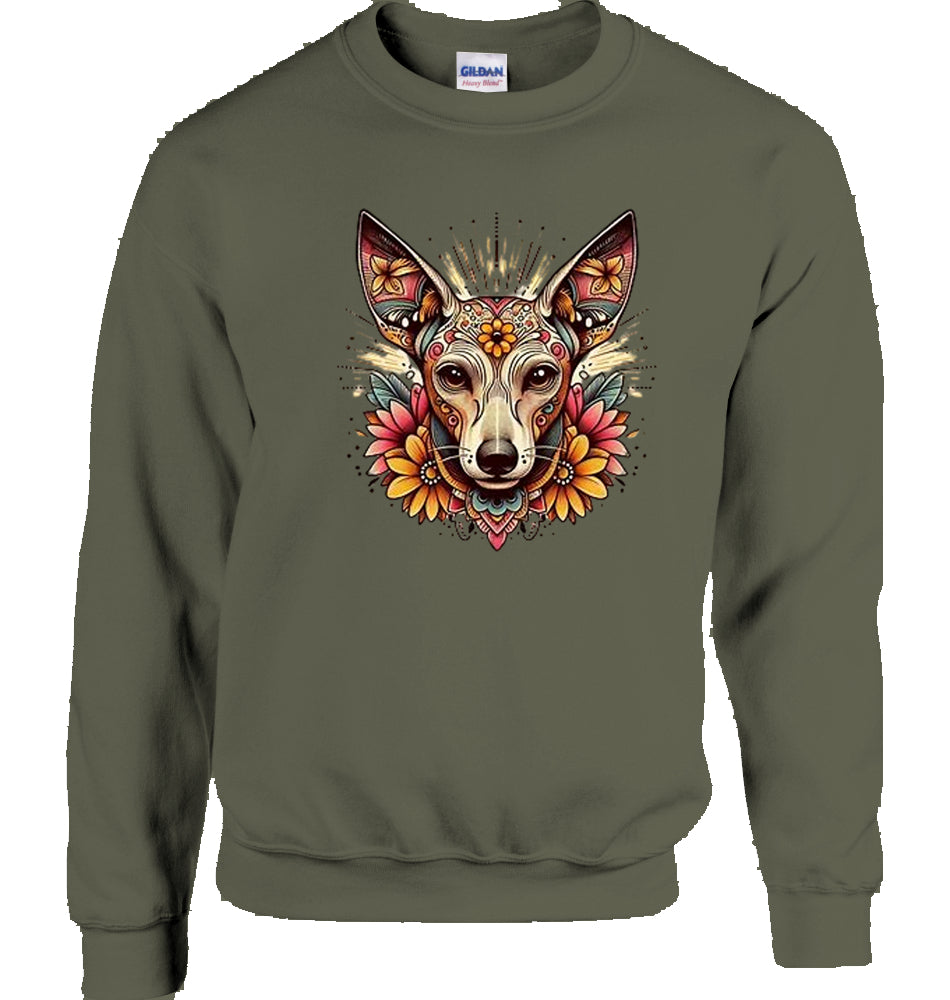 Podenco Sweat Shirt mit Abstract Motiv