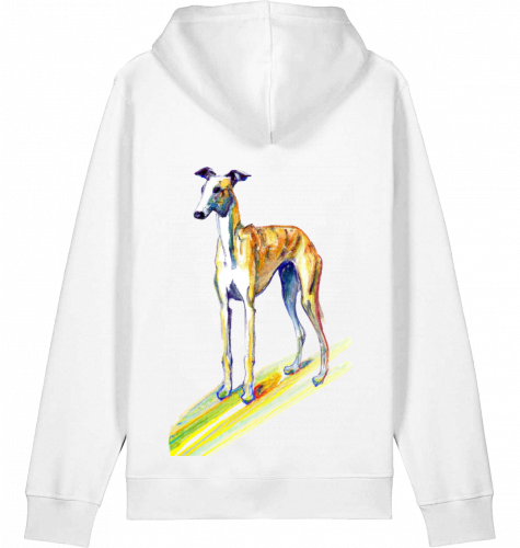 Basic Unisex Hoodie mit Galgo Motiv Grösse XXS-L