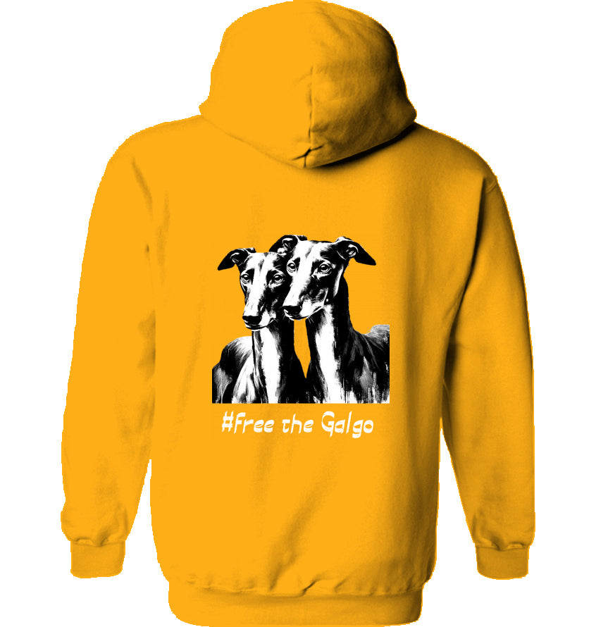 # Free The Galgo Spenden Hoodie Grösse S-L