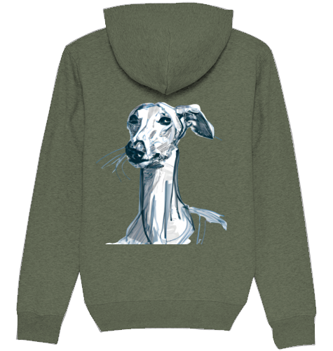 Iconic Unisex Hoodie Galgo XXL-5XL