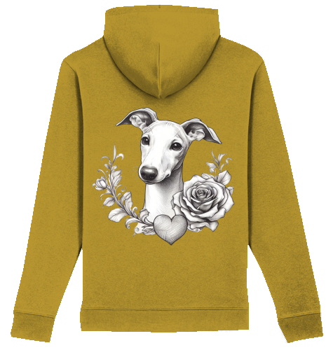 Iconic Unisex Hoodie Whippet Motiv S-M