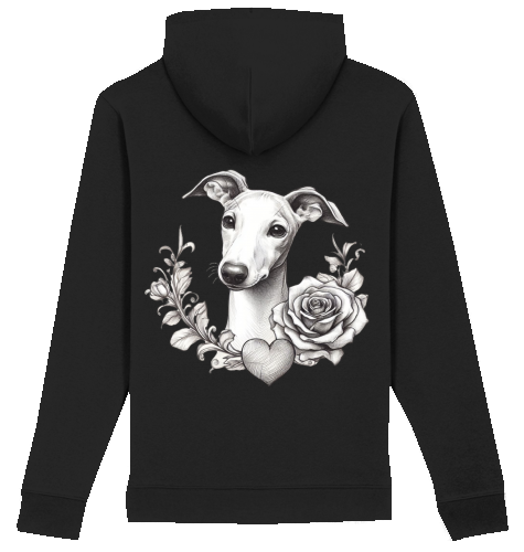 Iconic Unisex Hoodie Whippet Motiv XXS-XS