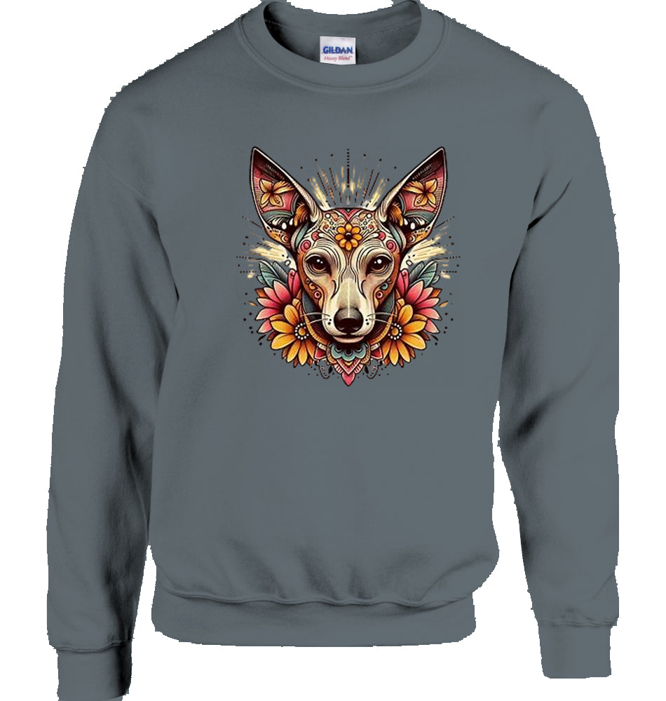Podenco Sweat Shirt mit Abstract Motiv