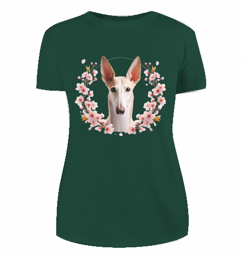 Damen T-Shirt Podenco Motiv Grösse S-L