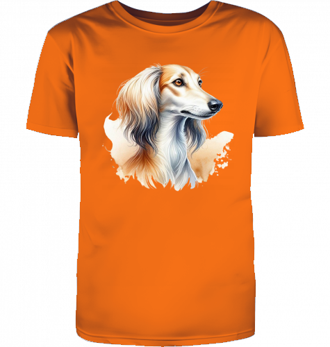 Unisex T-Shirt Saluki Love  Grössen L-XXL   33 Farben