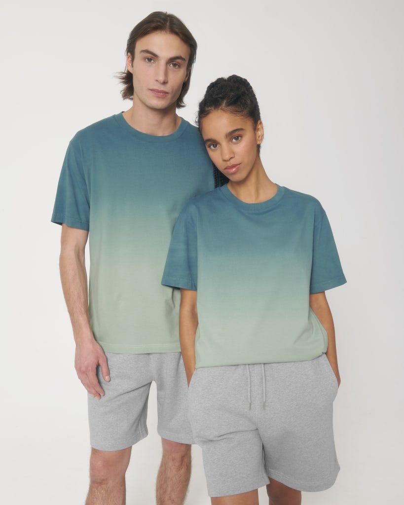 T-Shirt Dip Dye UniSex Saluki