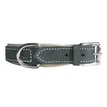 Leder Halsband Hunde Nero Gump 2.0 cm