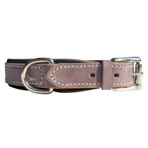 Leder Halsband Hunde Smog Gump 2.0 cm