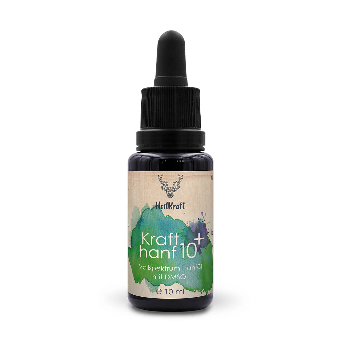 Krafthanf 10+ - CBD Vollspektrum Hanf-Extrakt + DMSO