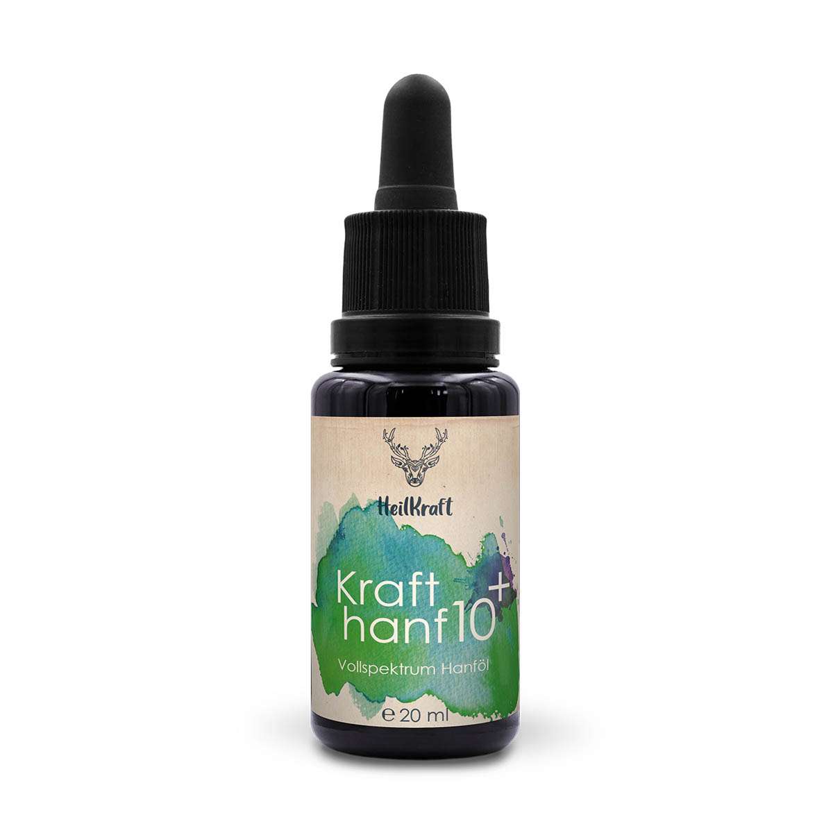 Krafthanf 10+ - CBD Vollspektrum Hanf-Extrakt + DMSO