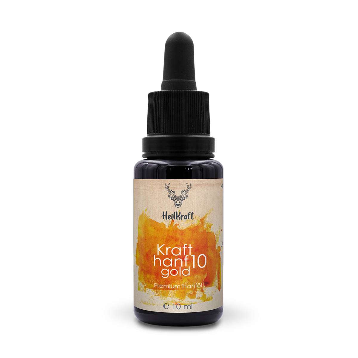 Krafthanf Gold 10 - Premium CBD Vollspektrum Hanf-Extrakt