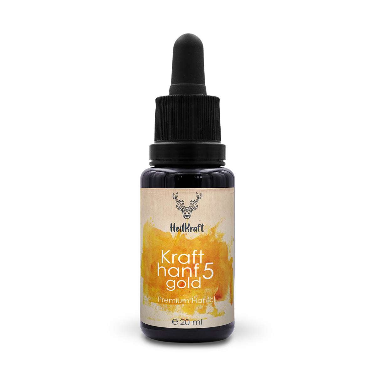 Krafthanf Gold 5 - Premium CBD Vollspektrum Hanf-Extrakt