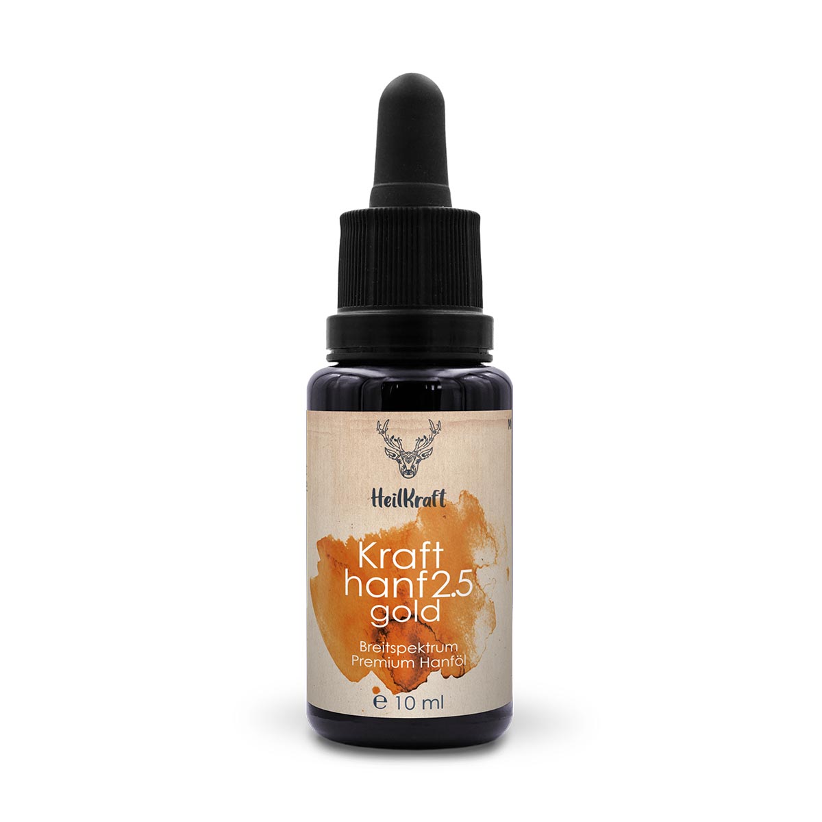 Krafthanf Gold 2.5 - Premium CBD Breitspektrum Hanf-Extrakt