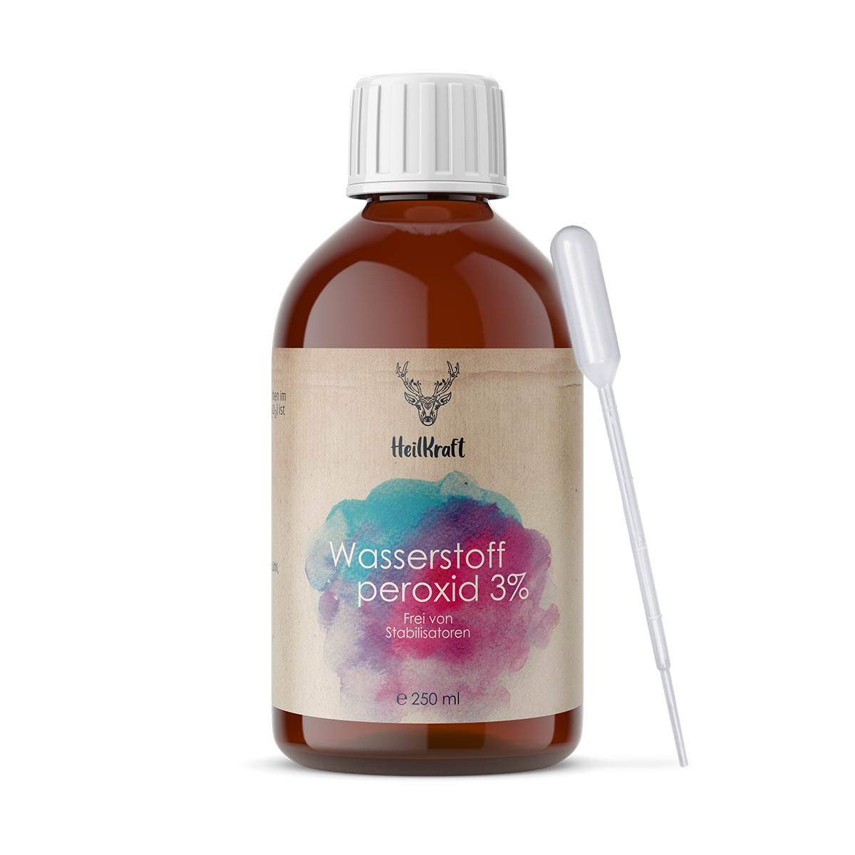 Wasserstoffperoxid 3% - unstabilisiert | 250ml