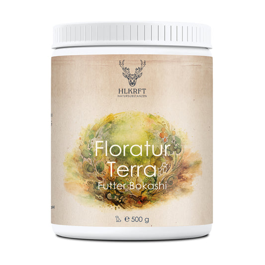 Floratur Terra - Bokashi für Hunde fermentierte Ergänzung für den Futternapf