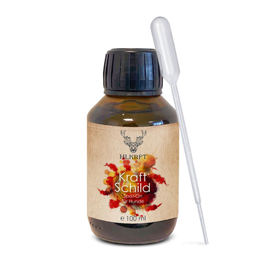 Kraftschild Spot-On – Pflanzliches Repellent für Hunde