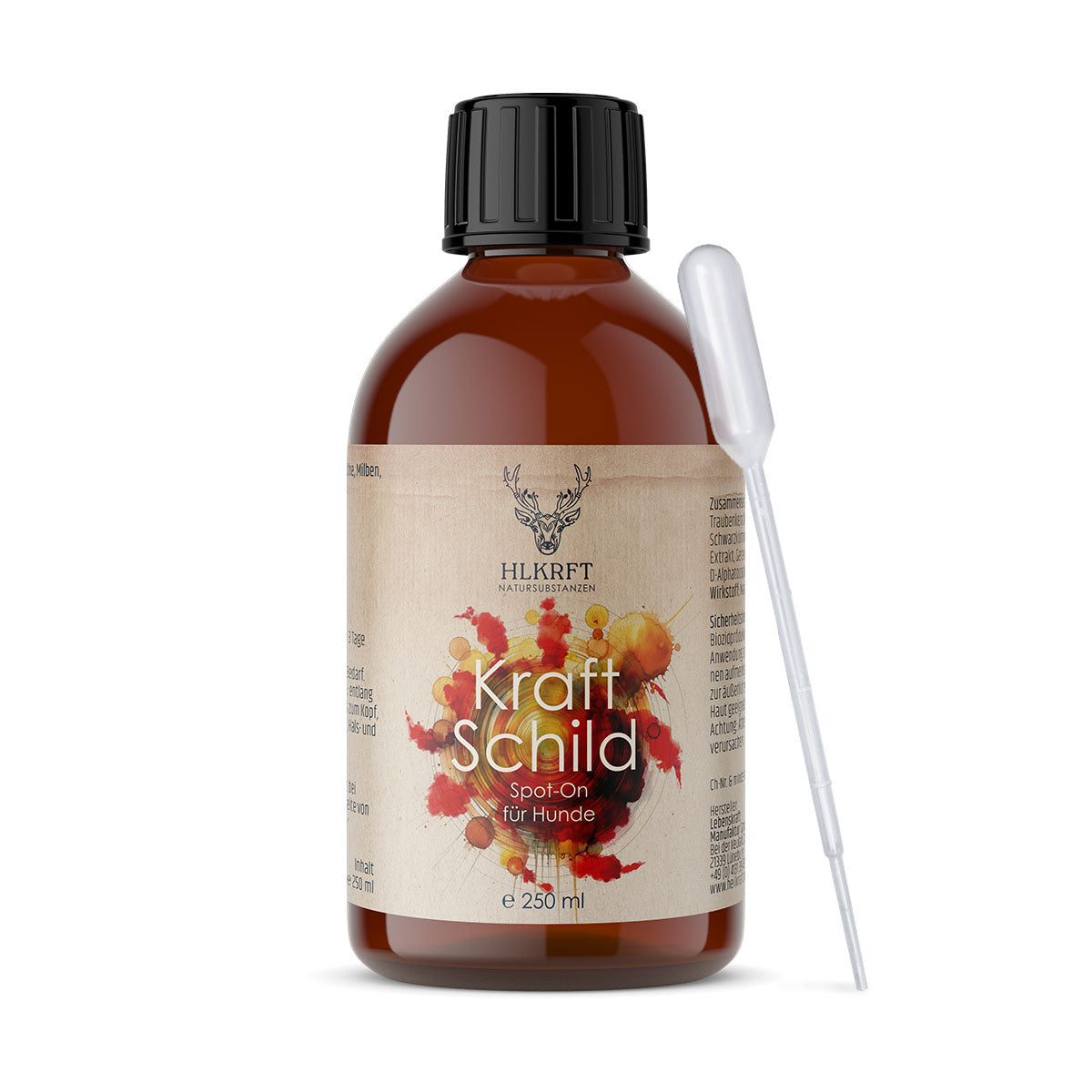 Kraftschild Spot-On – Pflanzliches Repellent für Hunde