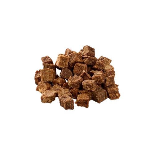 Lachsfleisch Würfel Happen