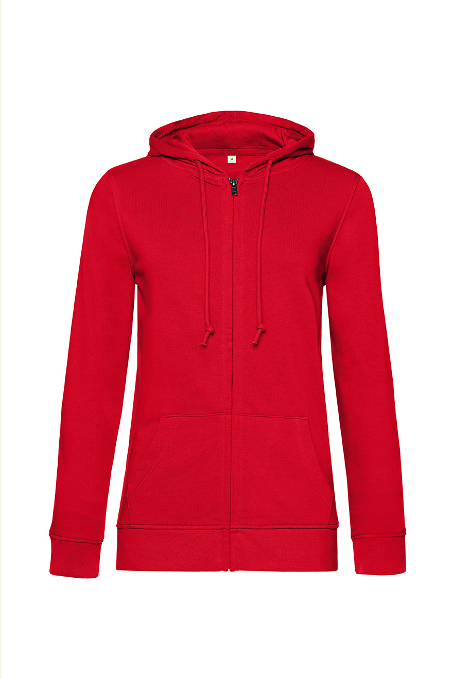 Damen Zip Hoodie mit Galgo Motiv Steinbock Art