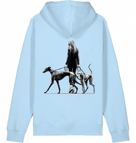 Stanley Stella Unisex Hoodie mit Galgo Motiv