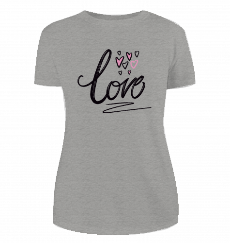 Ladies Shirt Galgo Love