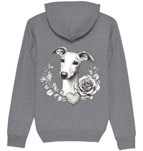 Iconic Unisex Hoodie Whippet Motiv XXS-XS