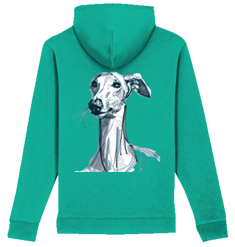 Iconic Unisex Hoodie Galgo Motiv