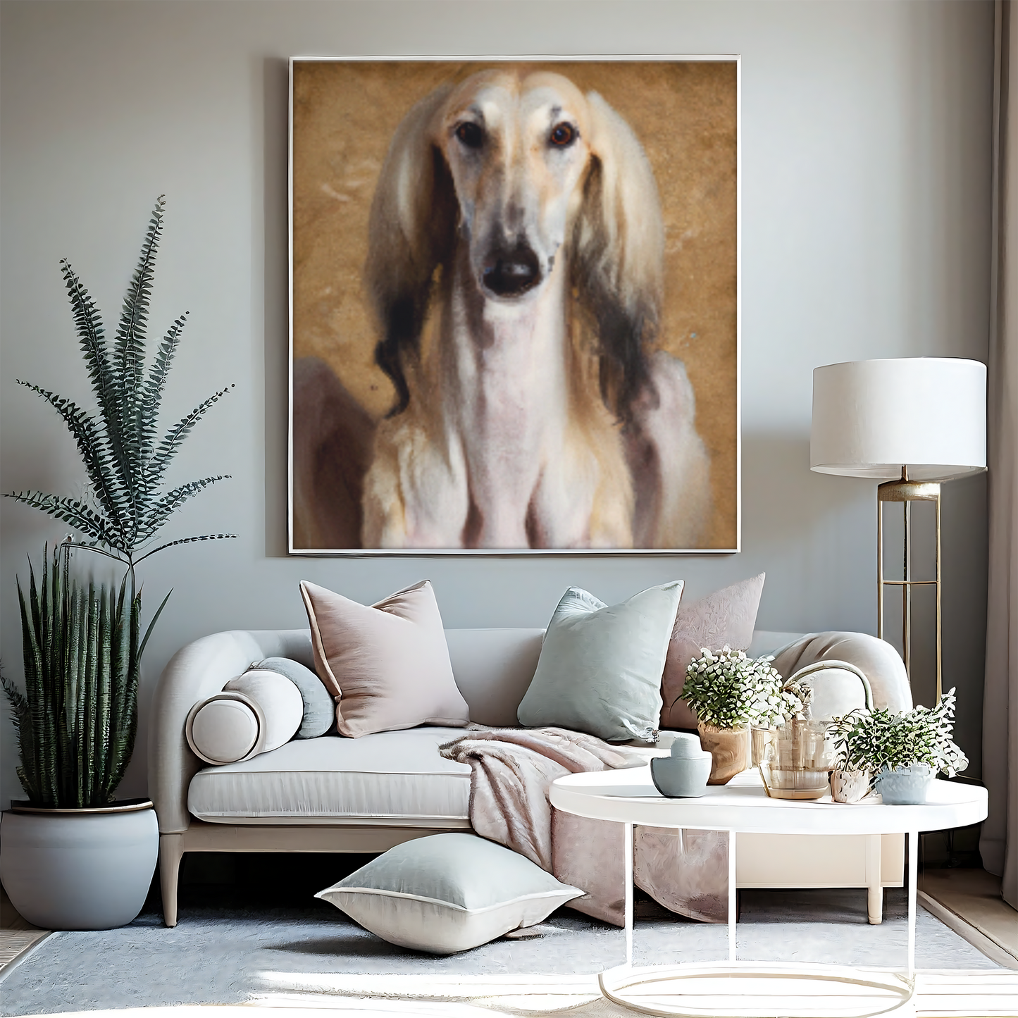 Leinwand Saluki 010