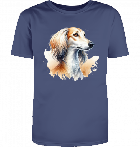 Unisex T-Shirt Saluki Love  Grössen L-XXL   33 Farben