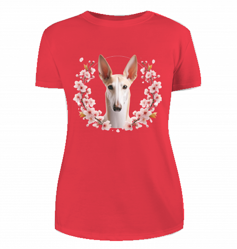 Damen T-Shirt Podenco Motiv Grösse S-L