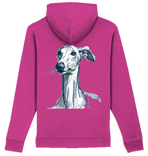 Iconic Unisex Hoodie Galgo Motiv