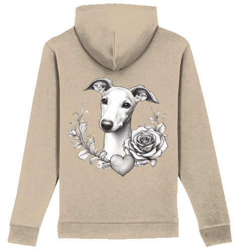 Iconic Unisex Hoodie Whippet Motiv  XXL-5XL