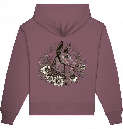 Ultralässiges Unisex-Hoodie-Sweatshirt mit Podenco Motiv