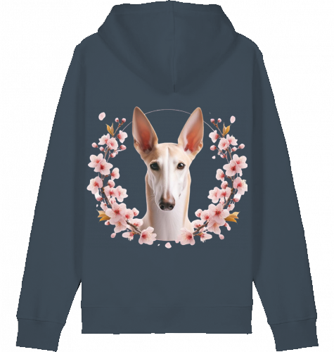 Basic Unisex Hoodie mit Podenco Motiv XXS-L