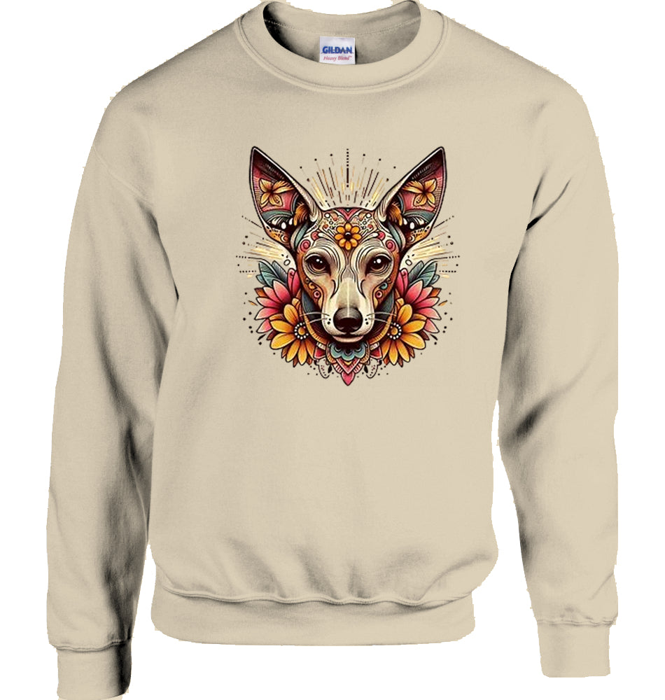 Podenco Sweat Shirt mit Abstract Motiv
