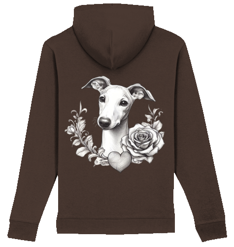 Iconic Unisex Hoodie Whippet Motiv XXS-XS