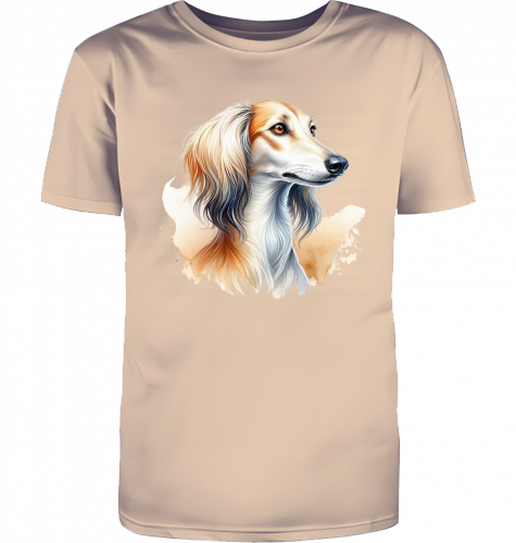 Unisex T-Shirt Saluki Love  Grössen L-XXL   33 Farben