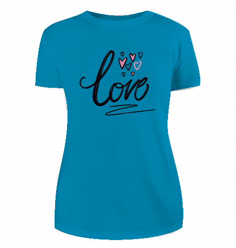 Ladies Shirt Galgo Love