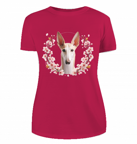 Damen T-Shirt Podenco Motiv Grösse S-L