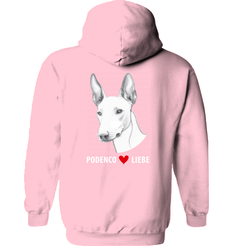 Lässiger Hoodie Gildan mit Podenco motiv