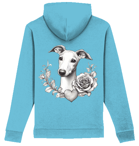 Iconic Unisex Hoodie Whippet Motiv S-M