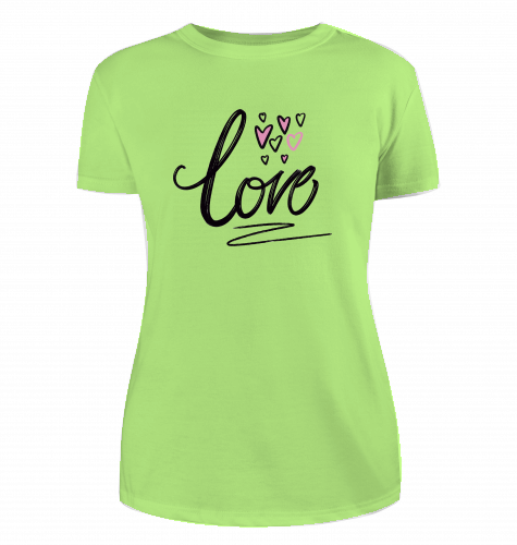 Lady Shirt Greyhound Love