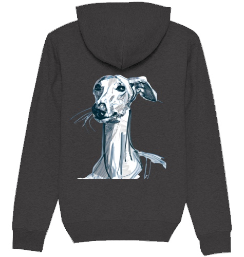 Iconic Unisex Hoodie Galgo Motiv