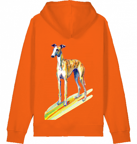 Basic Unisex Hoodie mit Galgo Motiv Grösse XXS-L