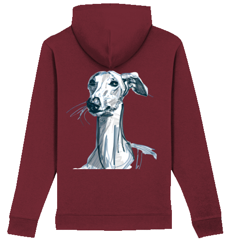 Iconic Unisex Hoodie Galgo Motiv