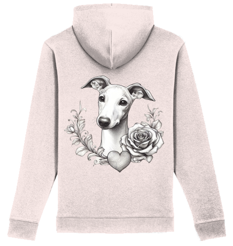 Iconic Unisex Hoodie Whippet Motiv XXS-XS