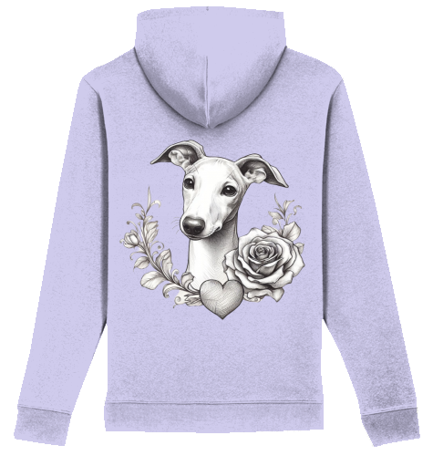 Iconic Unisex Hoodie Whippet Motiv XXS-XS