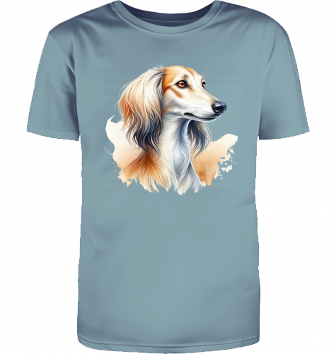 Unisex T-Shirt Saluki Love  Grössen L-XXL   33 Farben