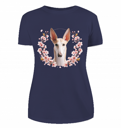 Damen T-Shirt Podenco Motiv Grösse S-L